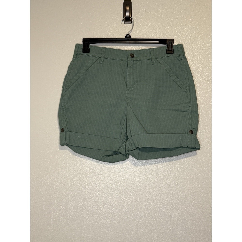 Carhartt Women's Green Cargo Shorts
